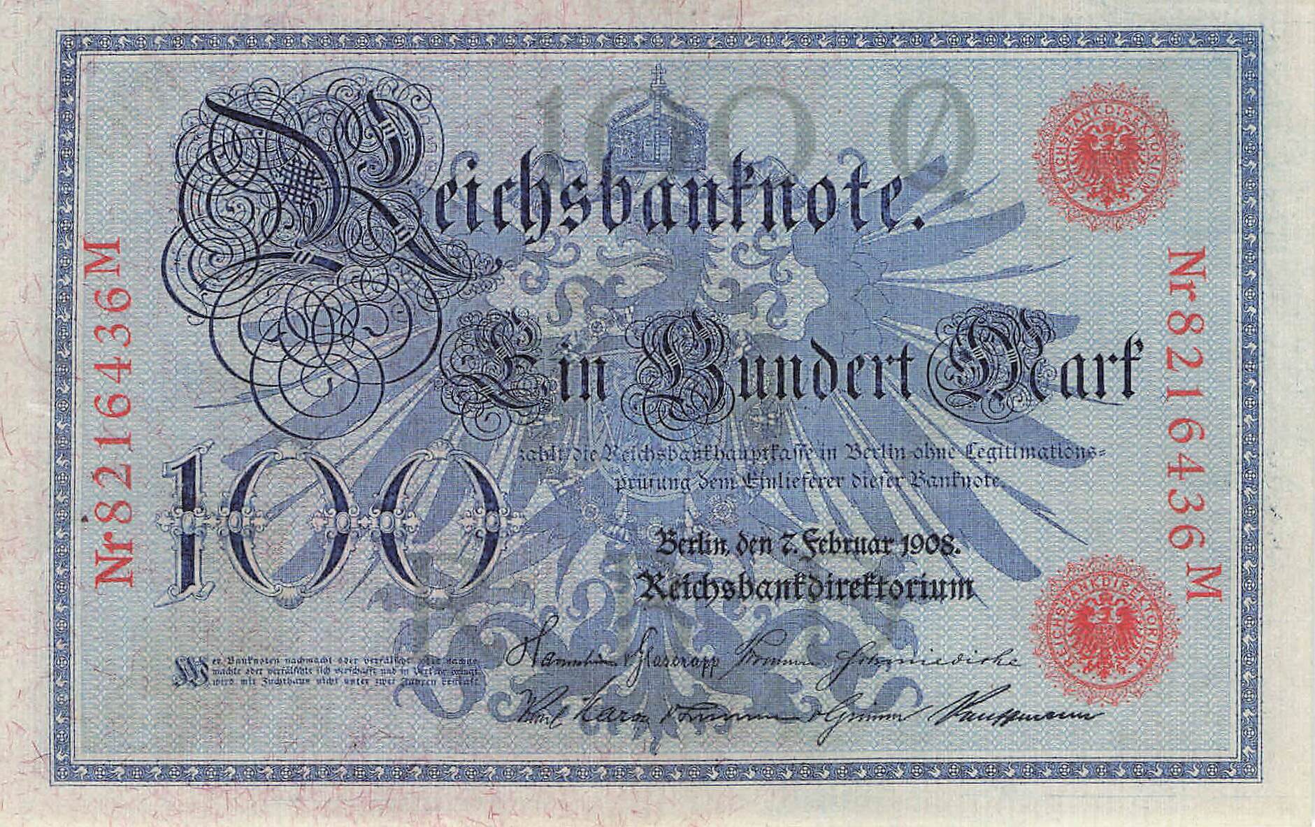 Ro.033 100 Mark 1908